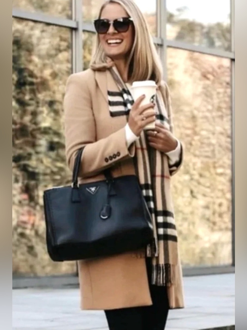 Zara Manteco Wool Blend Trench Coat